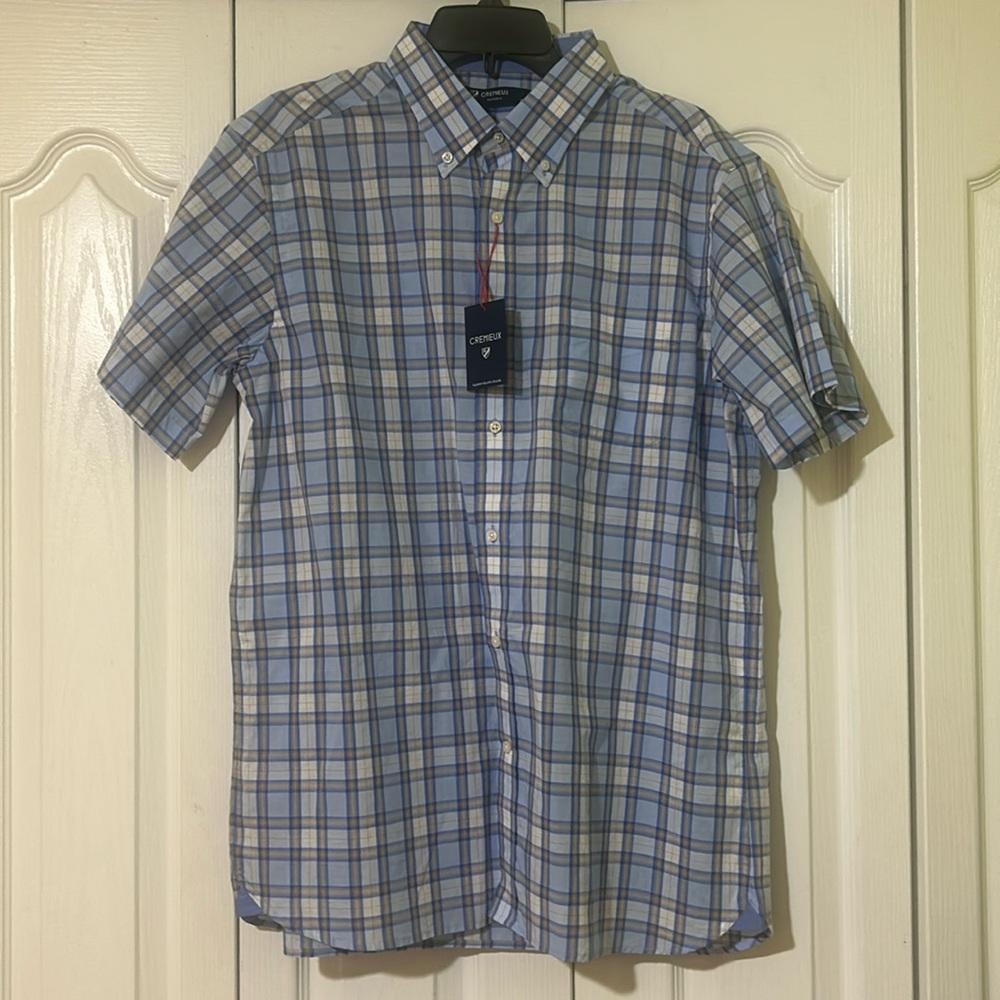 Cremieux button down short sleeve